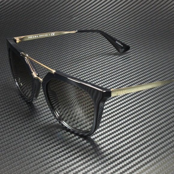 Prada Women's Black and Grey Gradient Sunglasses! - Picture 1 of 4